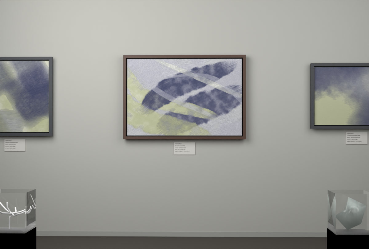 Opposed Sweeps · gallery context room view