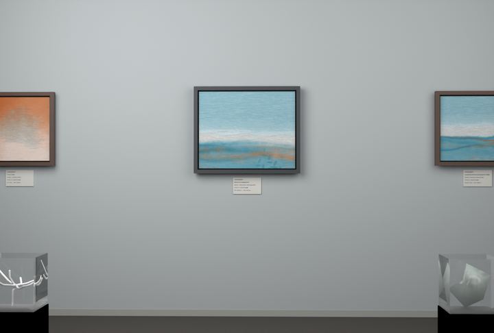 High Haze · Kelp Shallows — Botanical composition, palette 85