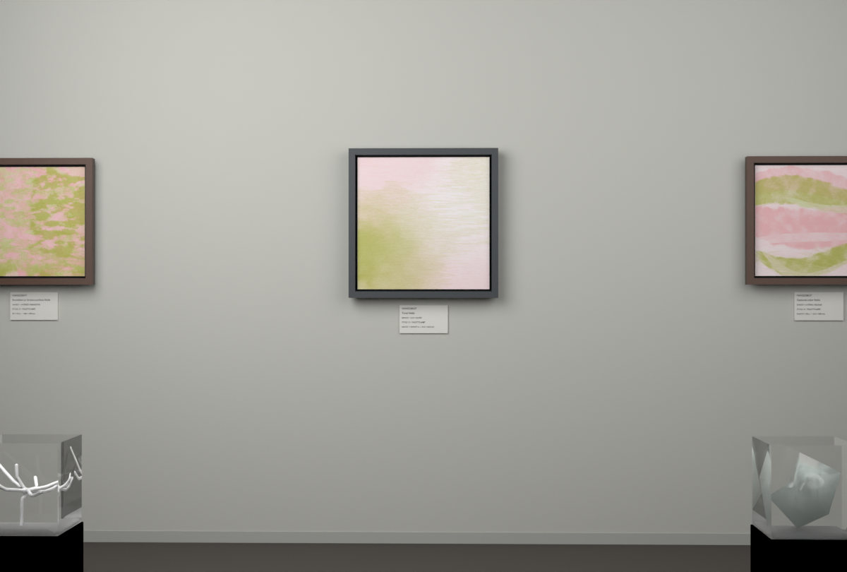 Low Glow · gallery context room view