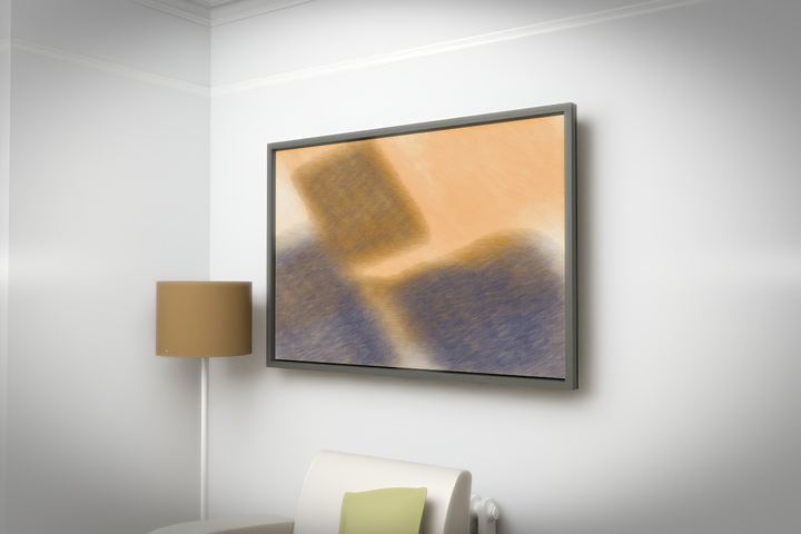Diagonal Drift — Layered translucent fields, palette 89