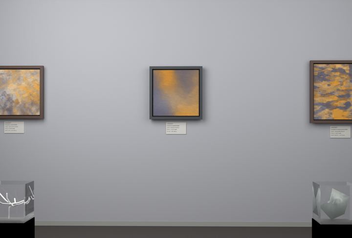 Oblique Transition — Continuous-gradient fields, palette 89