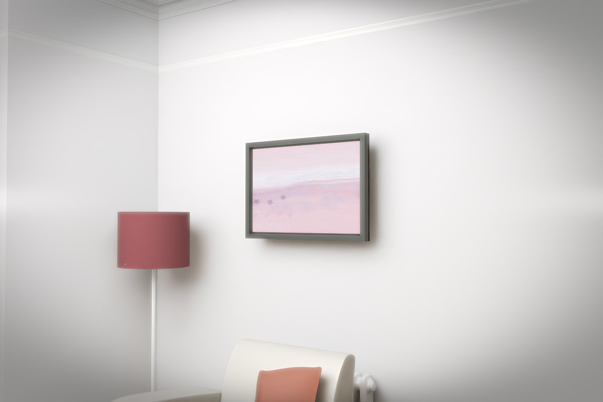 Low Estuary · Meadow At Sunrise · white right context room view