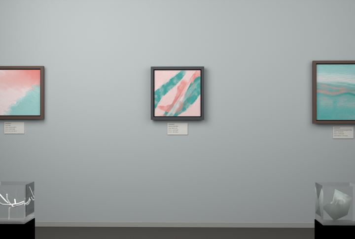 Broad Turn — Gestural color fields, palette 92