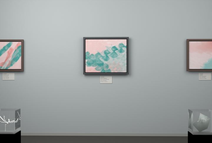 Botanical Ginkgo Rain — Botanical composition, palette 92