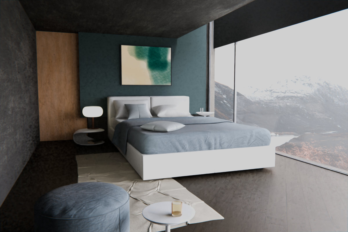Open Centre · over bed room view