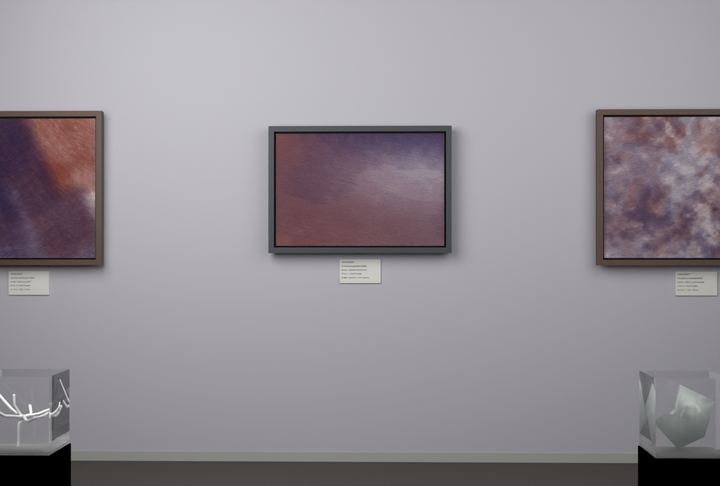 Oblique Transition — Continuous-gradient fields, palette 95