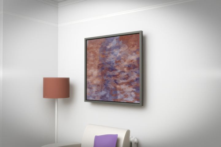 Cross-Rubbed Surface — Scumbled or broken-surface fields, palette 95