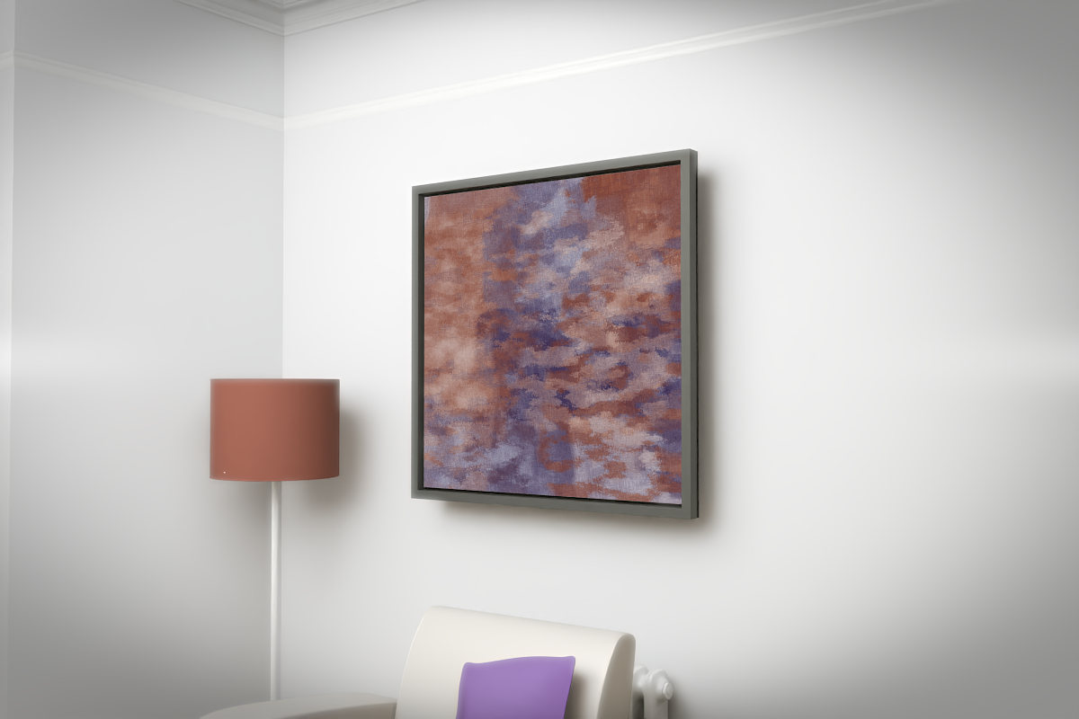Cross-Rubbed Surface · white right context room view