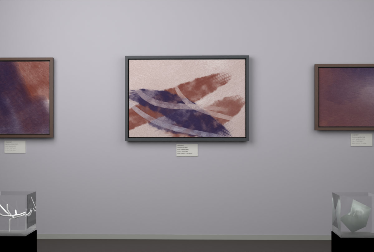 Opposed Sweeps · gallery context room view