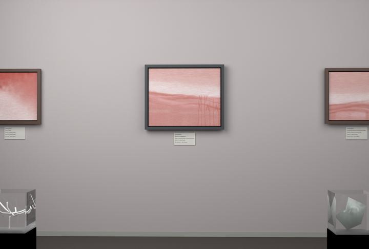 Receding Shore · Morning Reed Bank — Botanical composition, palette 97