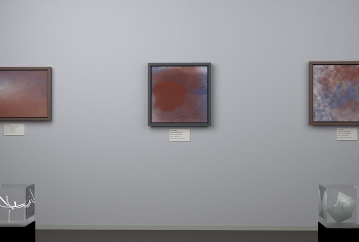 Interlocking Veils — Layered translucent fields, palette 98