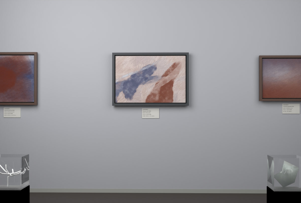 Broad Turn · gallery context room view