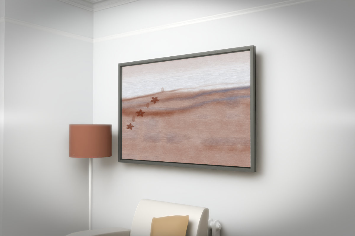 Open Water · Blossom Reflection · white right context room view