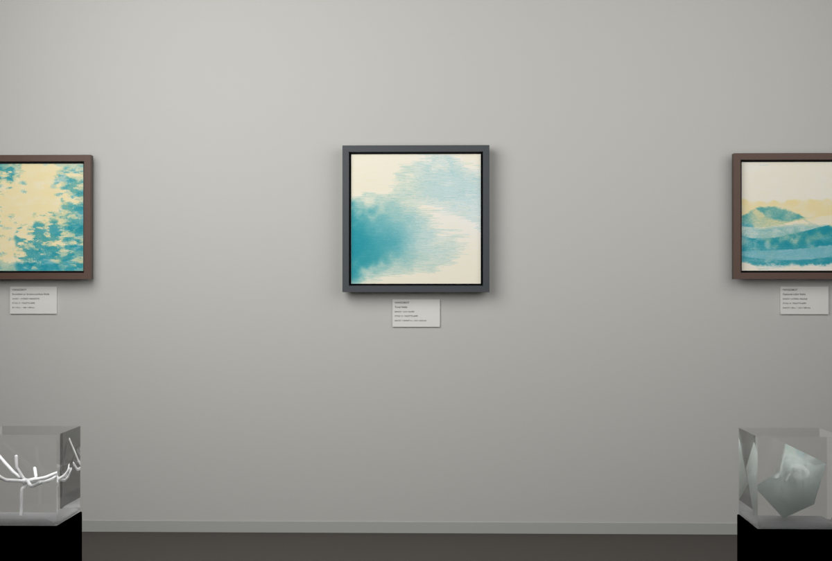 Low Glow · gallery context room view