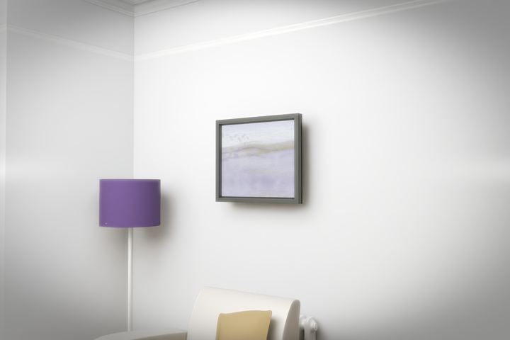 Open Water · Olive Sky Passage — Botanical composition, palette 100