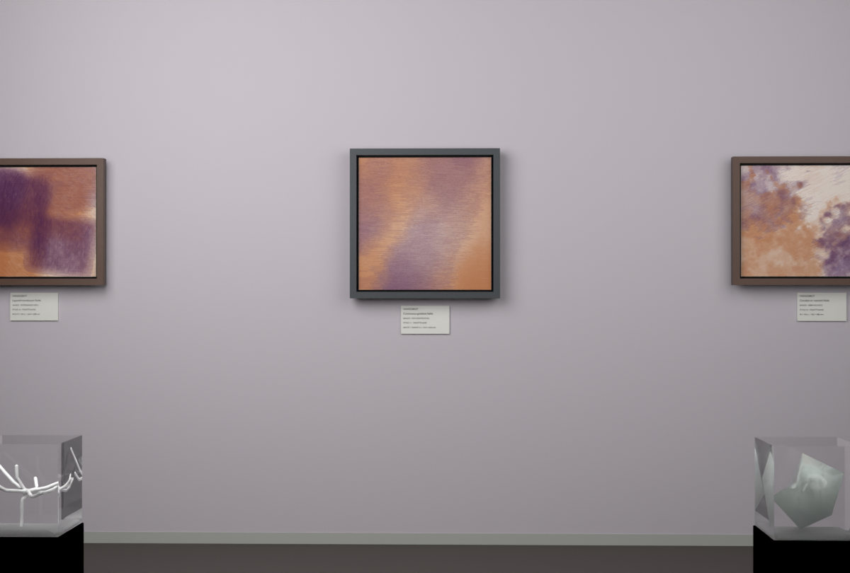 Off-Centre Pool · gallery context room view