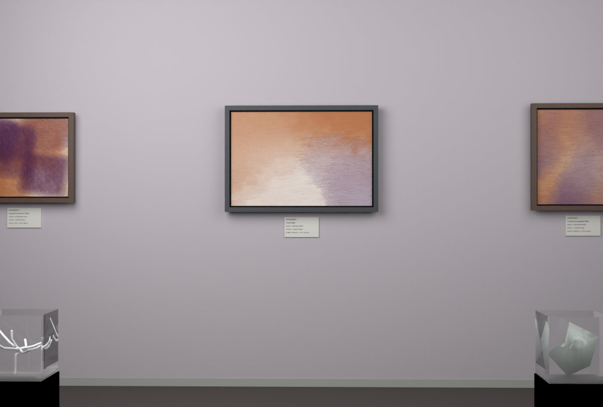Central Depth · gallery context room view