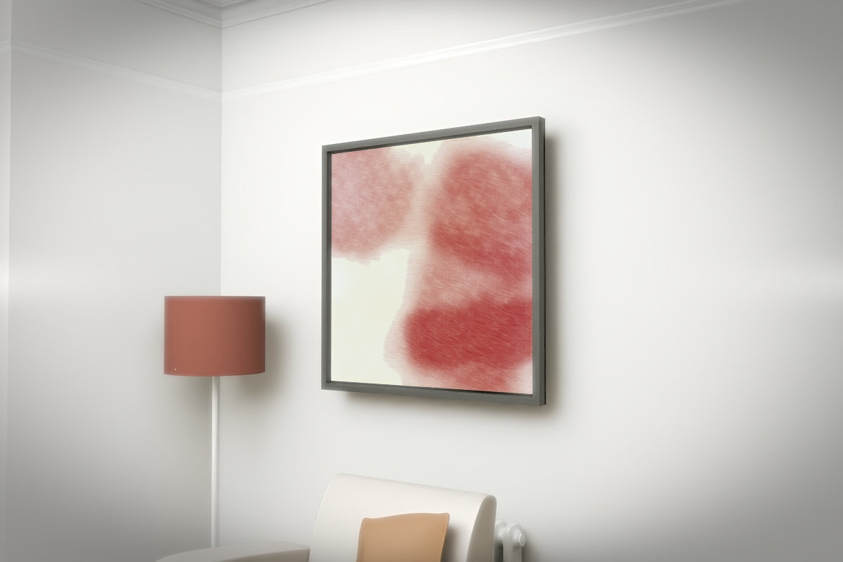 Interlocking Veils · white right context room view