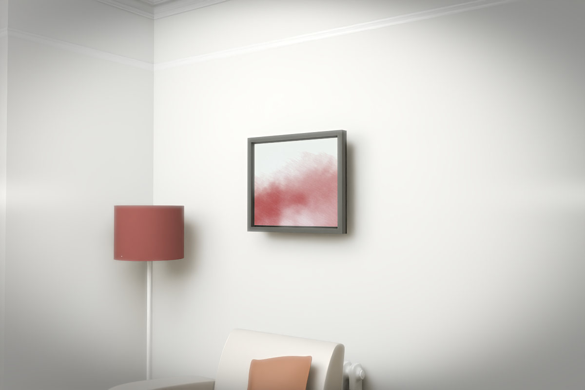 Diagonal Breath · white right context room view