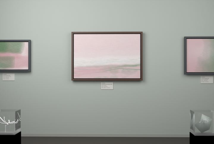 High Haze — Landscape-derived atmospheric fields, palette 105