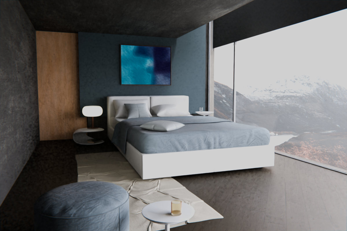 Open Centre · over bed room view