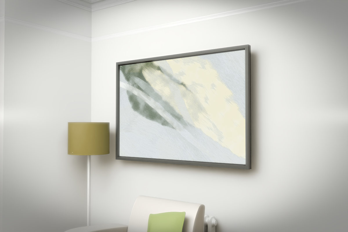 Descending Sweep · white right context room view