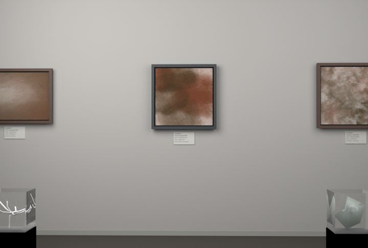 Interlocking Veils — Layered translucent fields, palette 110