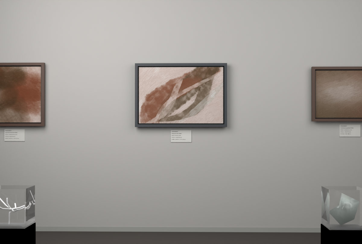 Broad Turn · gallery context room view
