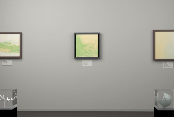 Layered Abrasions — Scumbled or broken-surface fields, palette 111