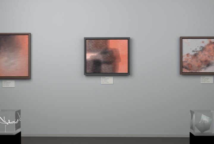 Open Centre — Layered translucent fields, palette 112