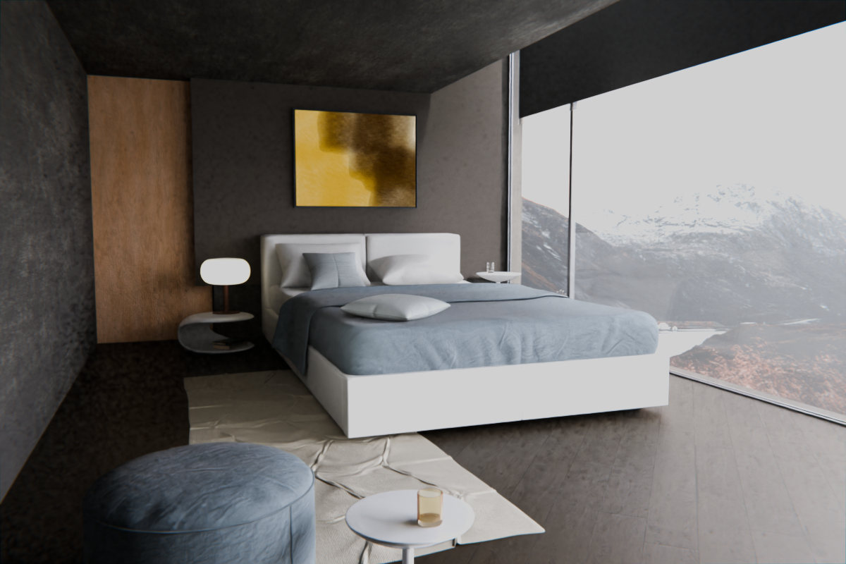 Open Centre · over bed room view