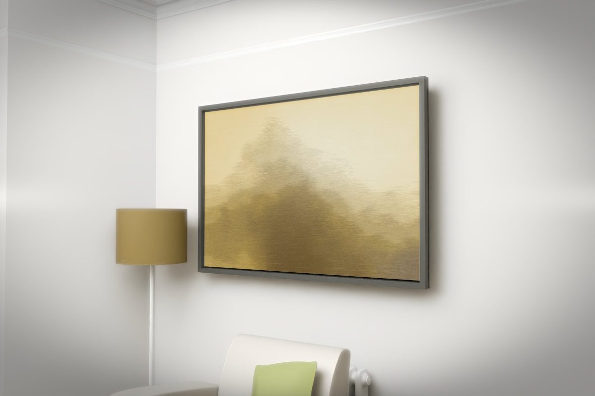 Enveloping Haze · white right context room view