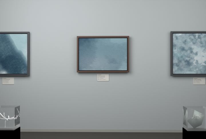 Oblique Transition — Continuous-gradient fields, palette 119