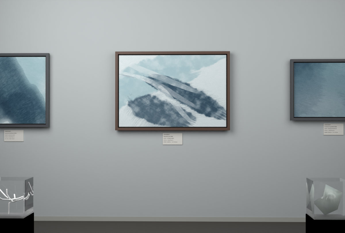 Opposed Sweeps · gallery context room view