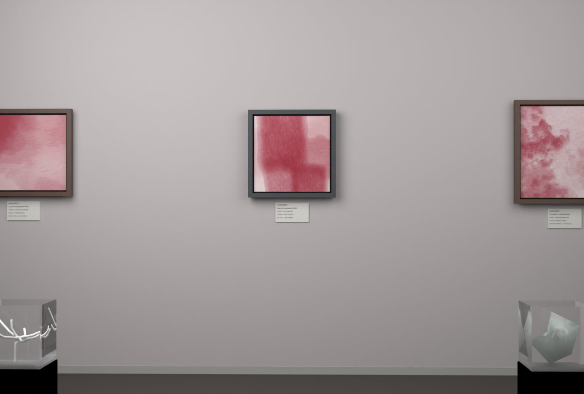 Tall Passages · gallery context room view