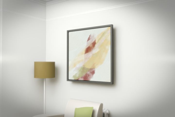 Rising Arc — Gestural color fields, palette 124