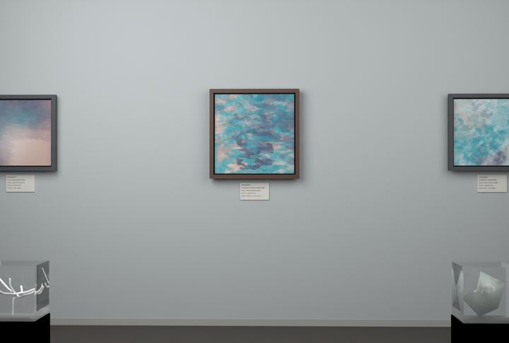 Cross-Rubbed Surface — Scumbled or broken-surface fields, palette 125