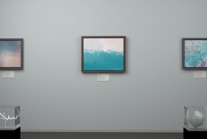 Edge-Lit Chamber — Tonal fields, palette 125