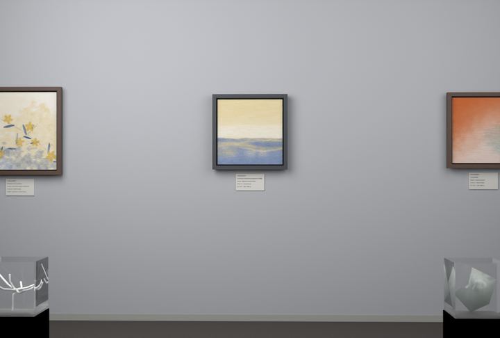 Broken Distant Bank — Landscape-derived atmospheric fields, palette 126
