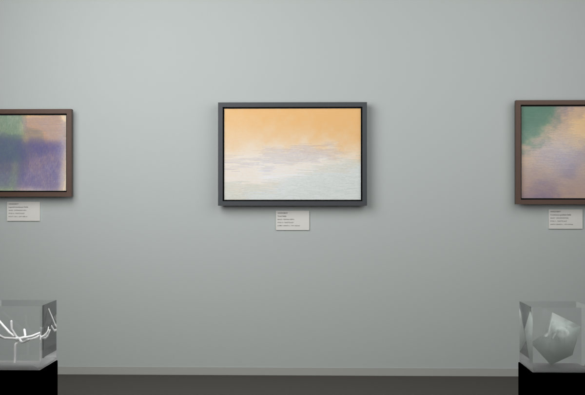 Central Depth · gallery context room view