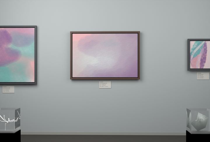 Ascending Light — Continuous-gradient fields, palette 128