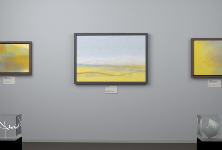 High Haze — Landscape-derived atmospheric fields, palette 129