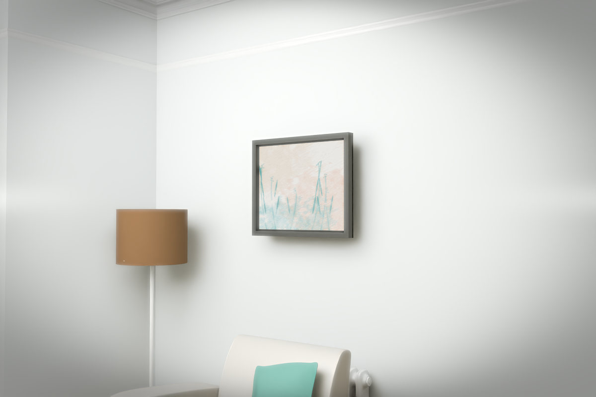 Botanical Reed Light · white right context room view