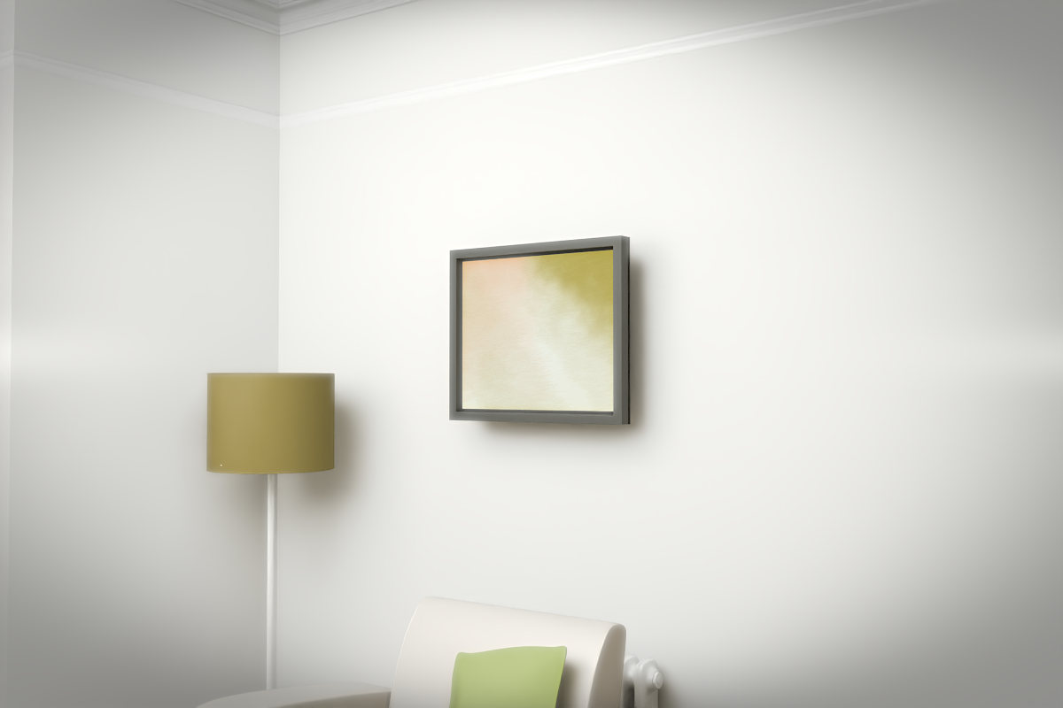 Luminous Crossing · white right context room view