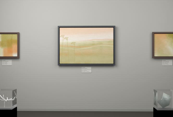 Low Estuary · Seedheads By The Tide — Botanical composition, palette 132