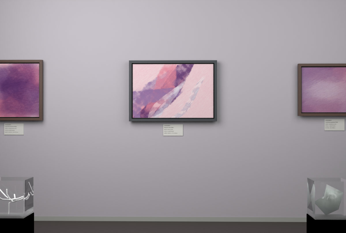 Broad Turn · gallery context room view
