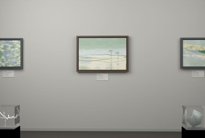 Broken Distant Bank · Distant Seed Bank — Botanical composition, palette 135