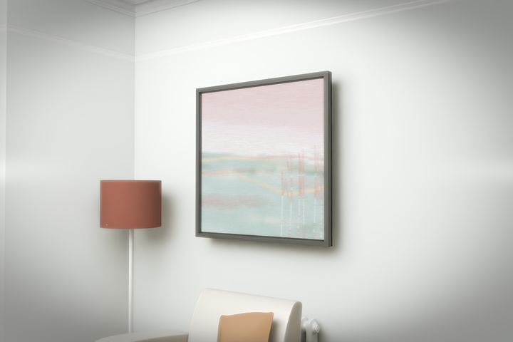 Receding Shore · Morning Reed Bank — Botanical composition, palette 137