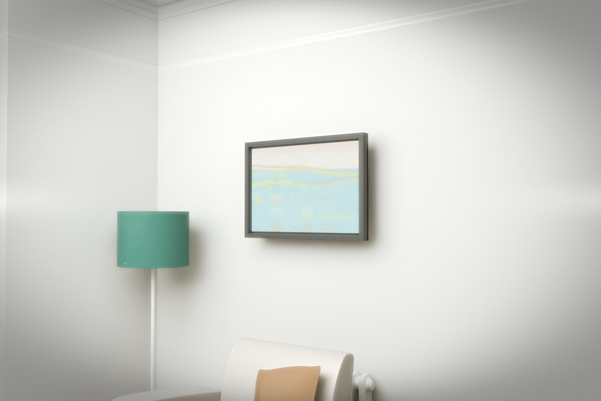 Open Water · Blossom Reflection · white right context room view