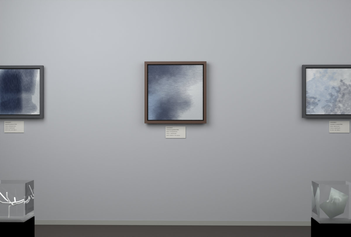 Off-Centre Pool · gallery context room view